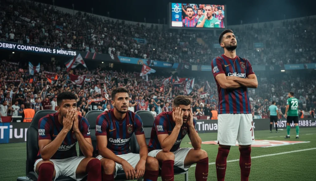 Trabzonspor’un Sarı Kart Tehlikesi: Galatasaray Maçı Öncesi Dört Kritik Futbolcu