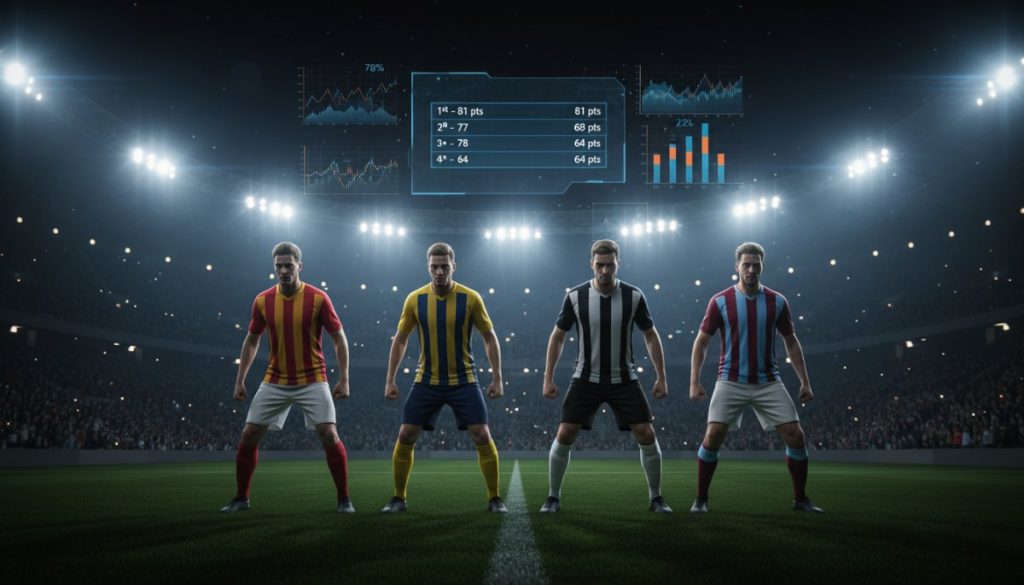 Yapay Zekanın Süper Lig’deki Şampiyonluk Keşfi: Galatasaray Favori